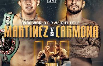 Martinez-Garmona am 3. Dezember im Kampf um den WBC-Titel
