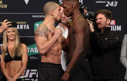 UFC 243: результаты взвешивания
