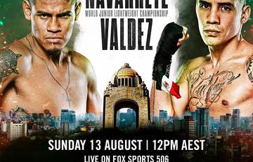 Official trailer for the Navarette-Valdez fight