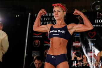 UFC's Felice Herrig down for 2nd round of poop