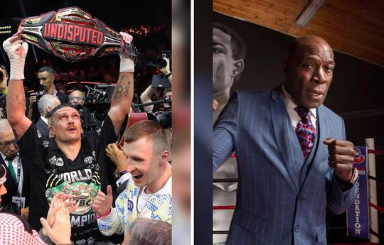 Frank Bruno lässt Bombe über Oleksandr Usyk gegen Prime Lennox Lewis platzen: "Keine Frage"