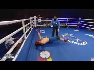 Denis Bakhtov's brutal knockout at the hands of Ivan Dychko (video)