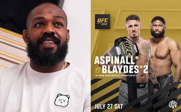 Jones reagiu ao anúncio do combate Aspinall - Blades