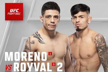 Royval en Moreno vechten in het hoofdtoernooi van UFC Fight Night 237