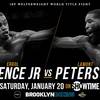 Spence Jr. vs Peterson. Where to watch live