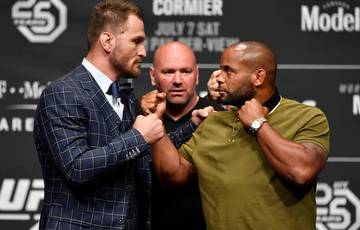 Cormier spoke about Miocic's chances in a fight with Jones