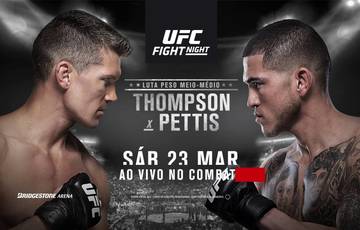UFC Fight Night 148: Томпсон – Петтис. Ставки и прогнозы букмекеров