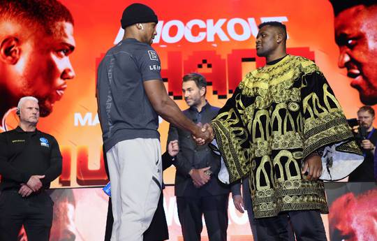 Anthony Joshua vs Francis Ngannou Fight Purse Is Disclosed