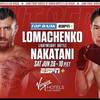 Vasyl Lomachenko vs Masayoshi Nakatani. Predictions and betting odds