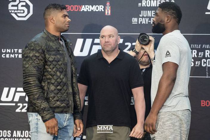 Бойцы турнира UFC 225 встретились лицом к лицу (фото + видео)