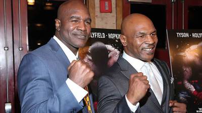 "Seria um assassínio." Holyfield disse quem teria vencido num combate entre Tyson e Tony