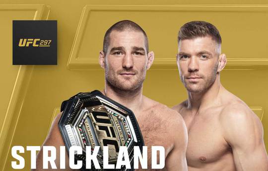 UFC 297. Strickland vs. Du Plessis: Turnier-Kampfkarte
