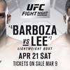 UFC Fight Night 128: Barboza vs Lee. Live, where to watch online