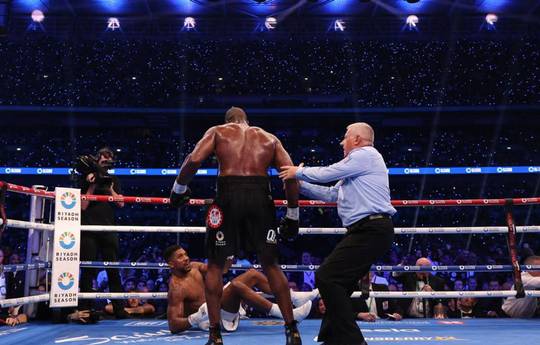 Gevechtsresultaten Anthony Joshua vs Daniel Dubois: Dubois is de winnaar na knock-out in vijfde ronde