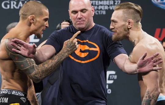 McGregor's furious that Porrier's higher him in the ranking