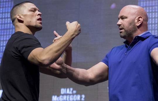 UFC president responds to Diaz about fight