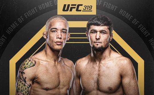 UFC 319: Kampf gegen Ruziboev - Datum, Startzeit, Kampfkarte, Ort