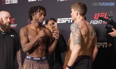 Hoe laat is UFC Fight Night 254 vanavond? Blackshear vs Gibson - Aanvangstijden, schema's, vechtkaart