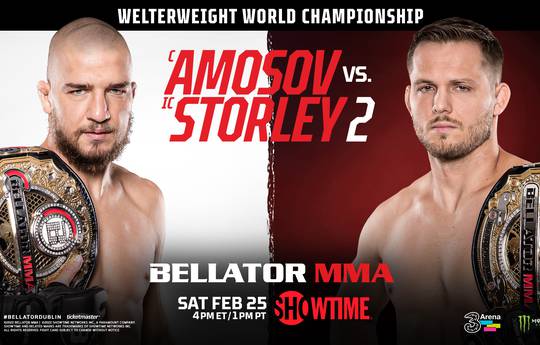 Yaroslav Amosov tendrá una revancha con Logan Storley el 25 de febrero