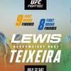 Льюис нокаутировал Тейшейру и другие результаты турнира UFC on ESPN 70
