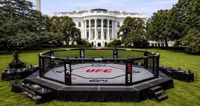 Named the amount UFC will cost for the tournament at the White House