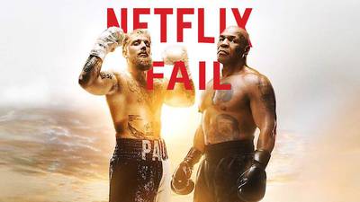 Netflix é processada em 50 milhões de dólares por falhas que arruinaram o combate Jake Paul vs. Mike Tyson