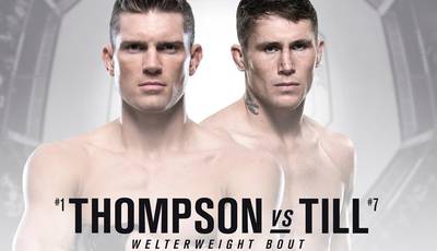 Томпсон и Тилл возглавят турнир UFC в Ливерпуле
