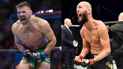 Strickland named the winner of the fight between Du Plessis and Chimaev