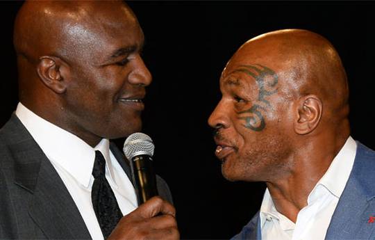 Tyson turns down $25 million for a fight against Holyfield?