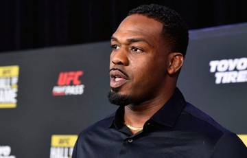 Jones made a statement about the fight with Miocic