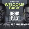 Joshua vs Pulev to be visited by 1000 spectators