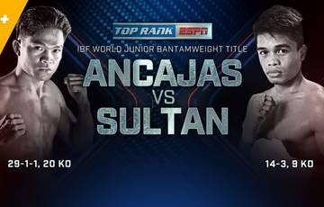 Ancajas vs Sultan. Where to watch live