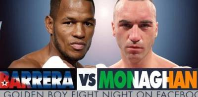 Barrera - Monaghan. Where to watch live