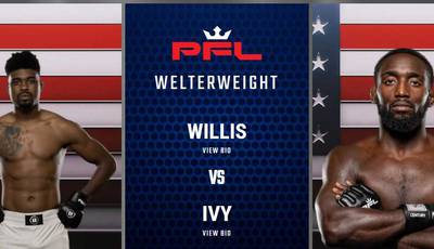 PFL 7: Willis vs Ivy - Datum, aanvangstijd, vechtkaart, locatie
