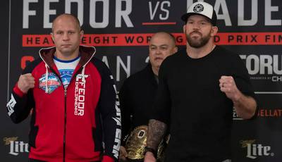 Bader and Emelianenko will have a rematch on February 4 Bellator 290