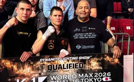 Serhiy Adamchuk und Vitalie Matei beim K-1 World MAX 2026 Qualifier in Bukarest: Ein klares Signal Richtung Japan