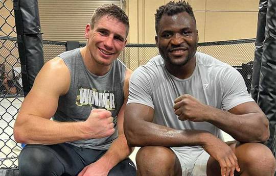 Ngannou is ready to fight with Verhoeven