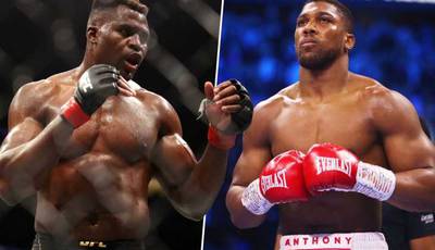 Joshua and Ngannou's sparring partner noted Francis' incredible physical strength