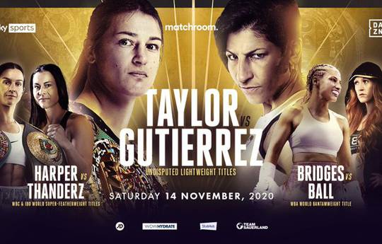 Matchroom Presents Women's Boxing Night on 14 November