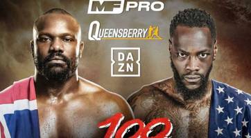 Chisora vs. Wilder bei der DAZN Fight Night in London: Für beide Schwergewichte geht es um weit mehr als nur Prestige