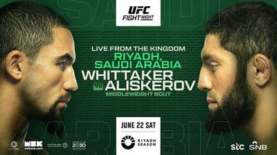 UFC On ABC 6: актуальный кард турнира