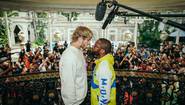 Mayweather and Paul at the final press conference