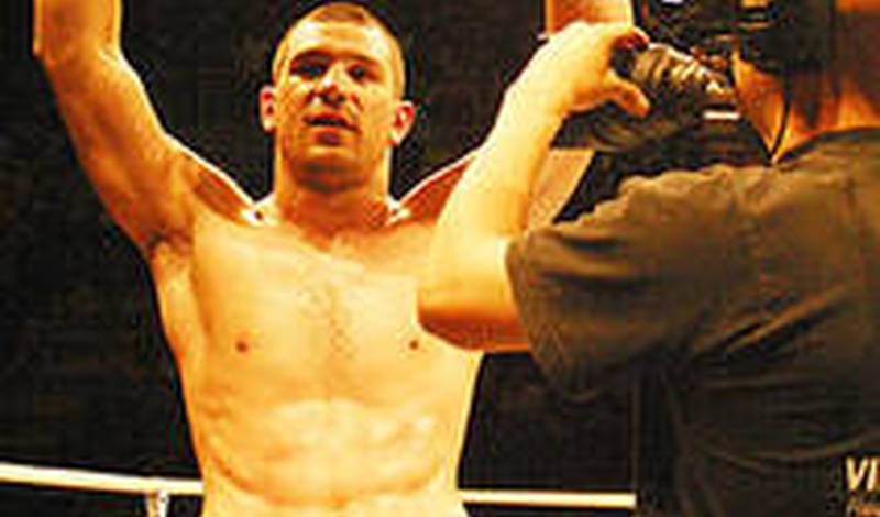 Тарас Биденко с региональным титулом WBA