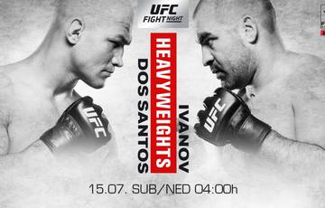 UFC Fight Night 133: Dos Santos - Ivanov. Where to watch live