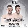 Томпсон и Тилл возглавят турнир UFC в Ливерпуле