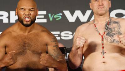 Clark and Wah make it through the weigh-in: a quarter ton in the ring