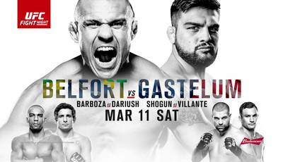 UFC Fight Night 106: Белфорт – Гастелум. Прямая трансляция, где смотреть онлайн