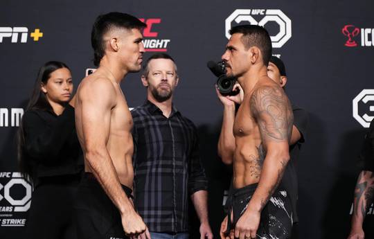 UFC on ESPN 51: Luque y dos Anjos llegan a los pesajes (vídeo)
