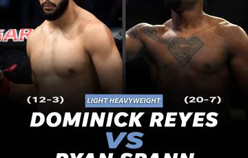 Reyes and Spann to fight at UFC 281