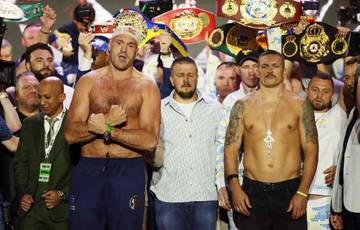 Hearn partilhou as expectativas para o combate entre Usyk e Fury